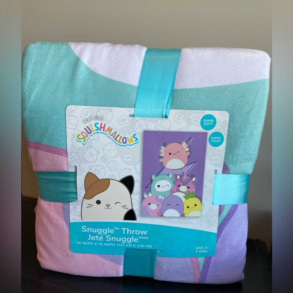 Squishmallows Blanket - New